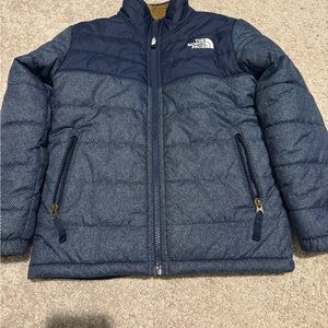 The North Face coat reversible kids